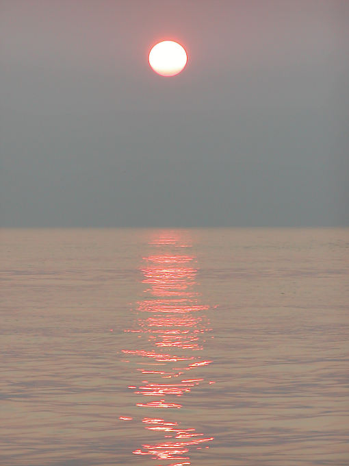 Krk, sunset, Croatia