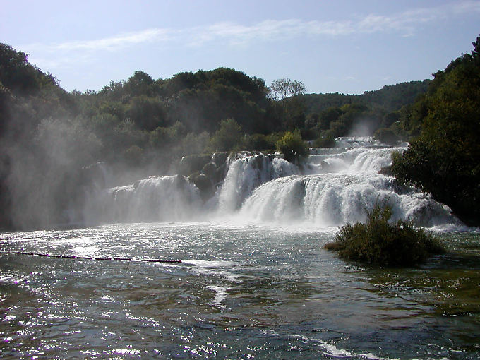 Falls Skradinski Buk, Krka National Park, Croatia