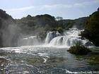 Falls Skradinski Buk, Krka National Park, Croatia.