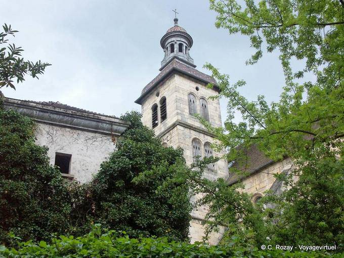 Steeple of the Chapel of the Arch of college, Dole - France