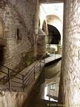 Passage leading to the Great Fountain, Dole, France.