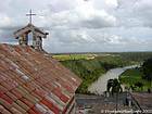 Panorama on the Rio Chavon Altos de Chavon, Dominican Rep..