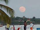 Rendezvous with the moon, Boca Chica, Dominican Rep..