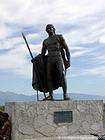 Statue of the cacique Enriquillo Tainos, Dominican Rep..