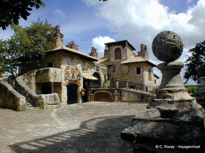 Casa del Rio, fantasy Altos de Chavon house, Dominican Rep.