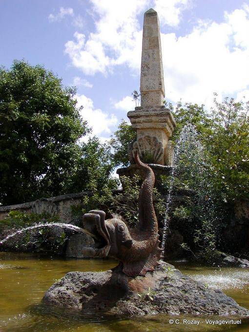 Reproduction of the Trevi Fountain, Altos de Chavon, Dominican Rep.