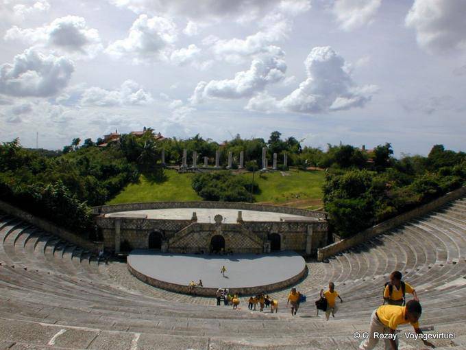Amphitheatre 5000 people in Roman style, Altos de Chavon, Dominican Rep.