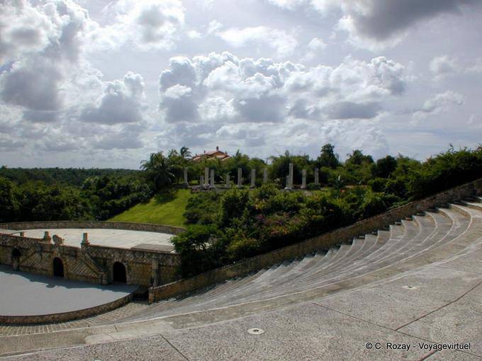 Altos de Chavon Amphitheater partial view, Dominican Rep.