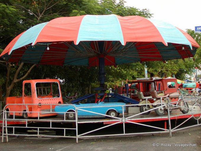 Antique carousel, Boca Chica, Dominican Rep.