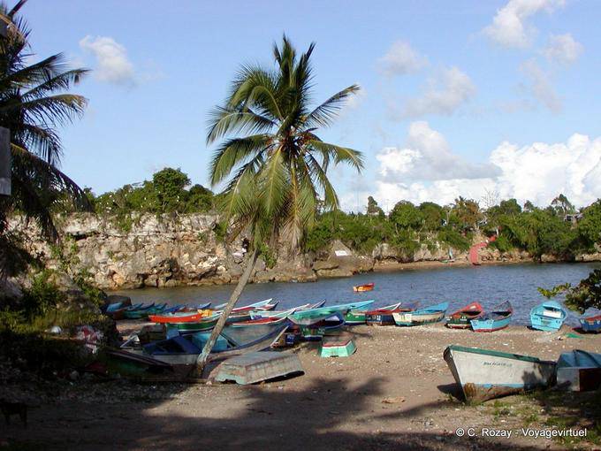 Fishing port, Boca de Yuma, Dominican Rep.