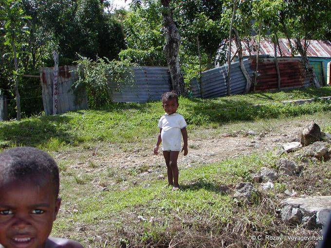 Shyness in children a Dominican village, Dominican Rep.