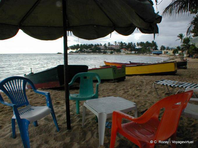 Colors on the playa, Juan Dolio, Dominican Rep.