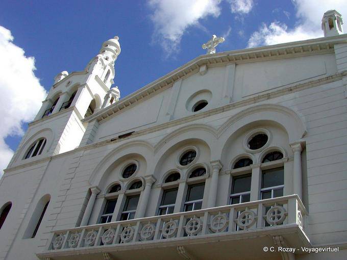White Church, Iglesia de la Virgen de alto gracias, Santo Domingo, Dominican Rep.