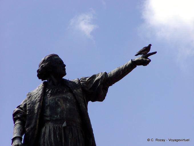 Christopher Columbus statue, Santo Domingo, Dominican Rep.