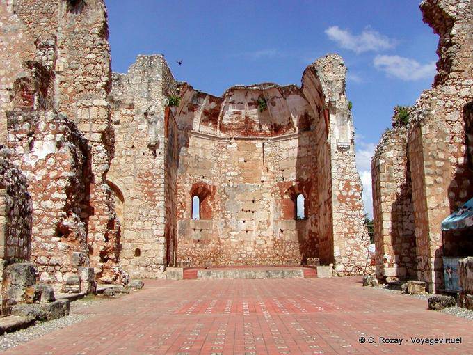 Ruins of the Monastery of St. Francisco, Santo Domingo, Dominican Rep.