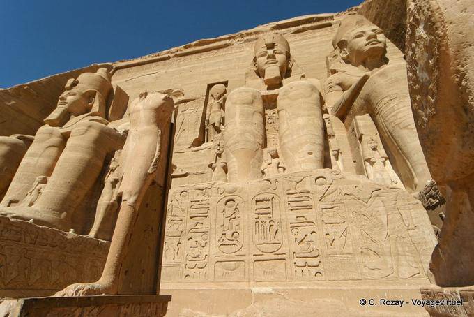 The Great Temple (hémispéos), Abu Simbel - Egypt