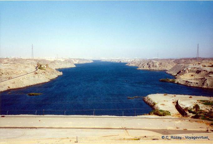 Below the Al Sad Al Aali, High Dam, Aswan - Egypt