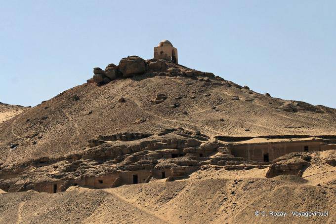 Hill Qubbet El-Hawa, the home of the winds, Aswan - Egypt