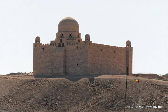 New Fatimid style, the Agha Khan Mausoleum, the left bank of the Nile, Aswan - Egypt