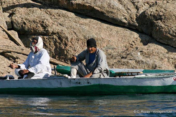 Patients fishermen over, Aswan - Egypt
