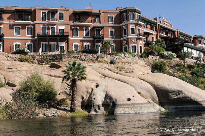 Facade of Old Cataract Aswan - Egypt