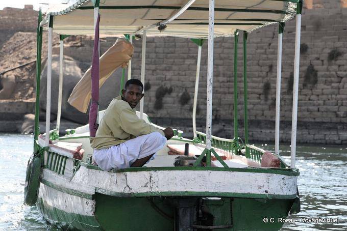 Loneliness of the landlubber, Aswan - Egypt