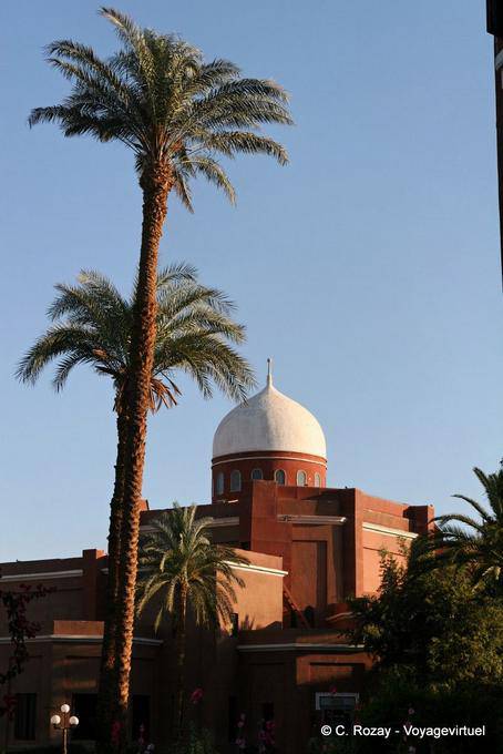 Dome on a part of the Old Cataract Hotel, Aswan - Egypt