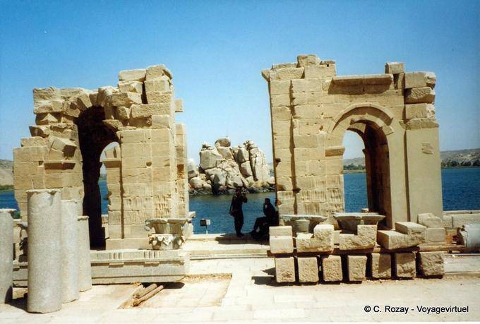 Roman Gate, Temple of Philae - Egypt