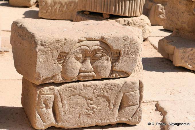 Bes gnome, Philae Temple - Egypt