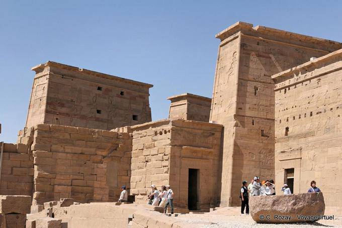 Exterior view is, Philae Temple - Egypt