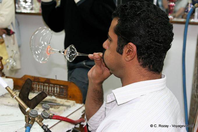 Blown glass, Aswan - Egypt