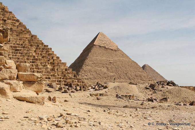 Khufu, Khafre and Menkaure, a masterpiece of the Old Kingdom of Egypt - Egypt