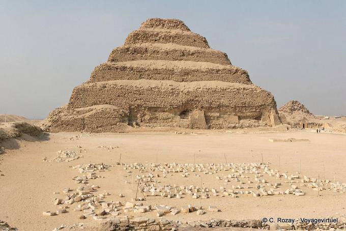 Pyramid degree of Djoser (Imhotep), Saqqara - Egypt