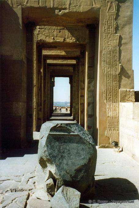 The Holy of Holies, the temple of Kom Ombo - Egypt