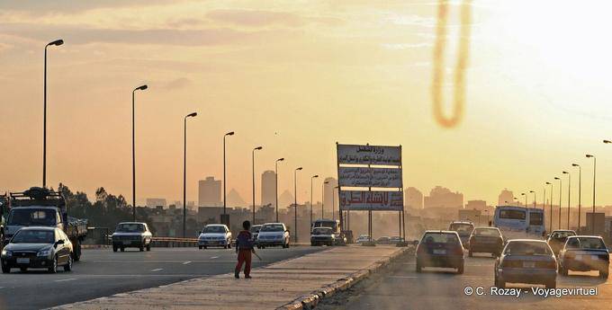 Traffic in Cairo - Egypt
