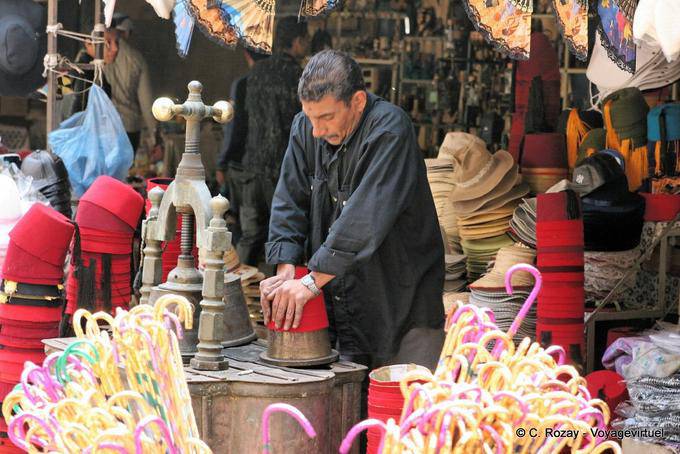 Manufacturing chechias, Cairo - Egypt