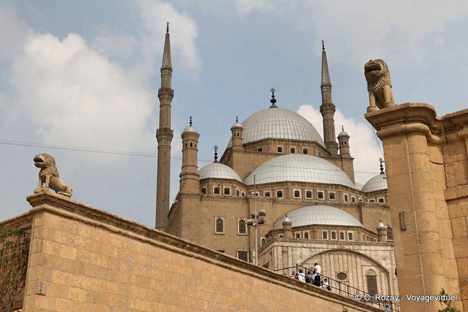 The domes of Mehemet Ali, Cairo - Egypt