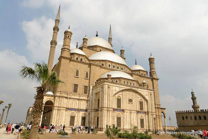 Mohamed Ali Mosque, rear view, Cairo - Egypt