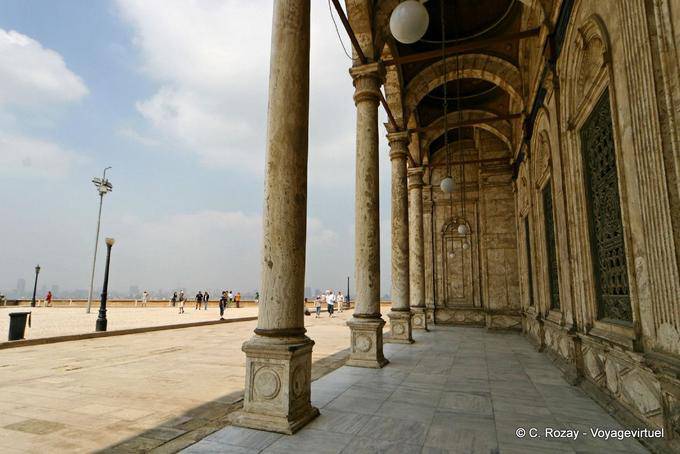 Hall of the mosque Mehemet Ali, Cairo - Egypt