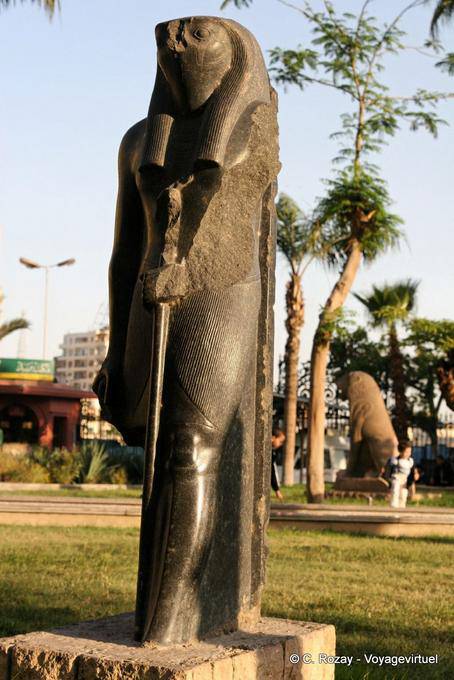 Bronze Horus Garden Museum, Cairo - Egypt