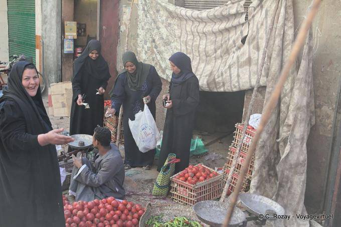 Market Scene, Luxor - Egypt