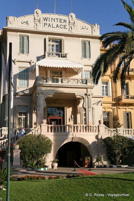 The entrance to the Winter Palace, Luxor - Egypt