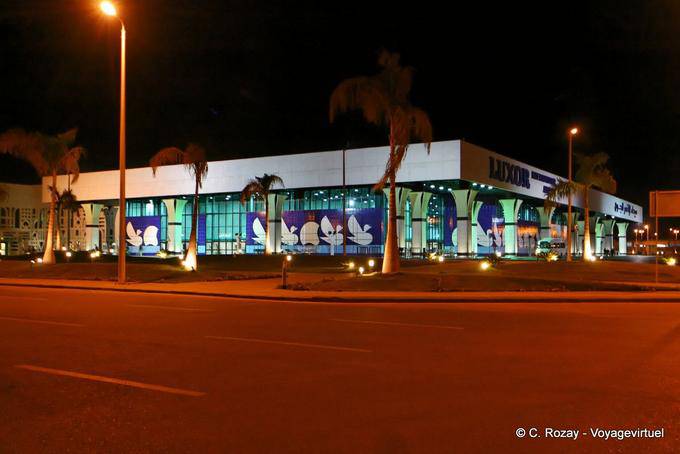 Luxor Airport, exterior view - Egypt
