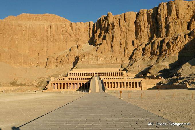 Hatshepsut Hatshepsut Temple of Millions of years at Deir el-Bahari - Egypt