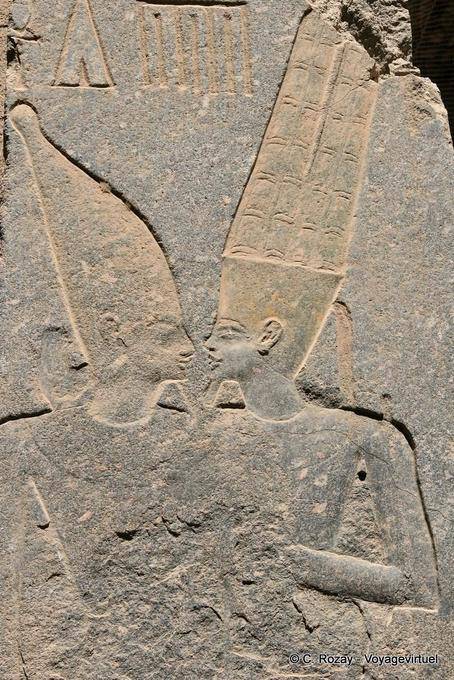 Love story engraved forever, Karnak Temple - Egypt