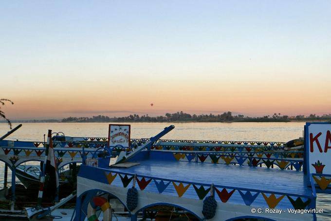Dawn on the Nile, Luxor - Egypt