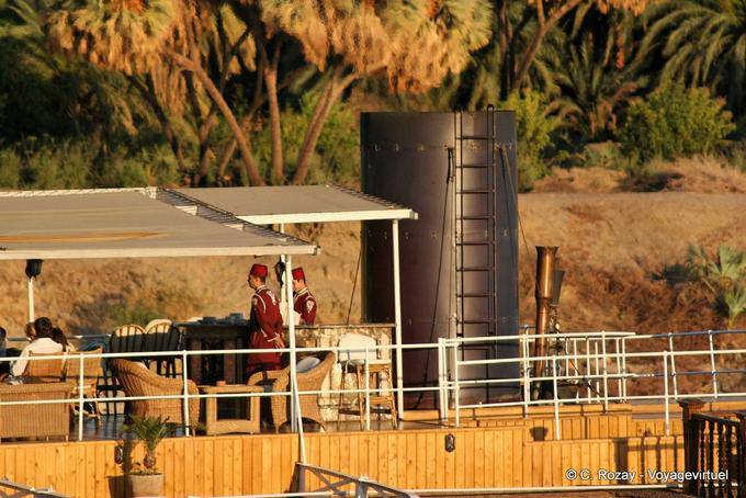 On board the boat Agatha Christie, Nil - Egypt