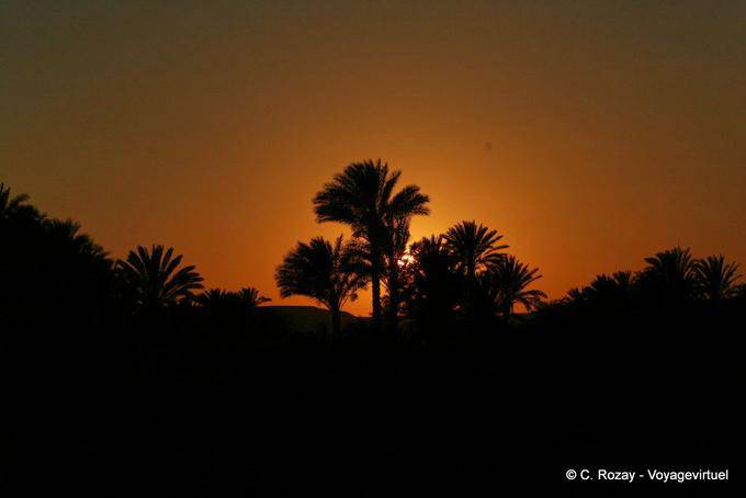 Nile at sunset light - Egypt