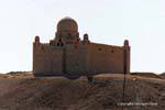 New Fatimid style, the Agha Khan Mausoleum, the left bank of the Nile, Aswan, Egypt.