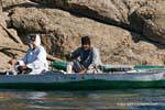 Patients fishermen over, Aswan, Egypt.